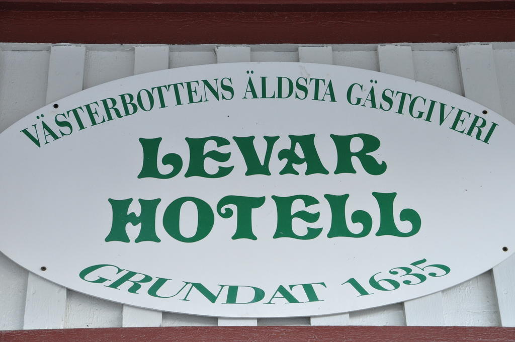 Levar Hotell & Gastgiveri Nordmaling Exteriör bild
